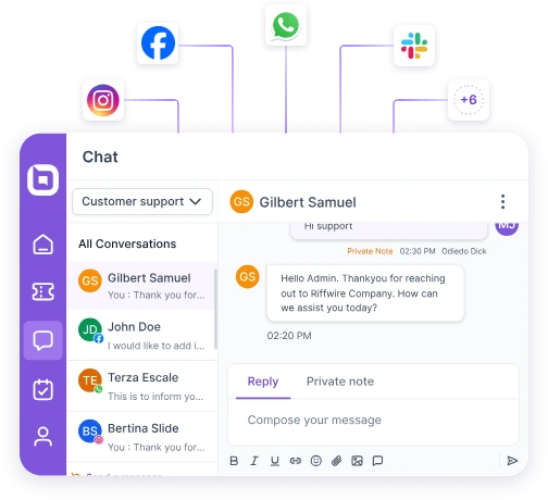 Offering inadequate chat support