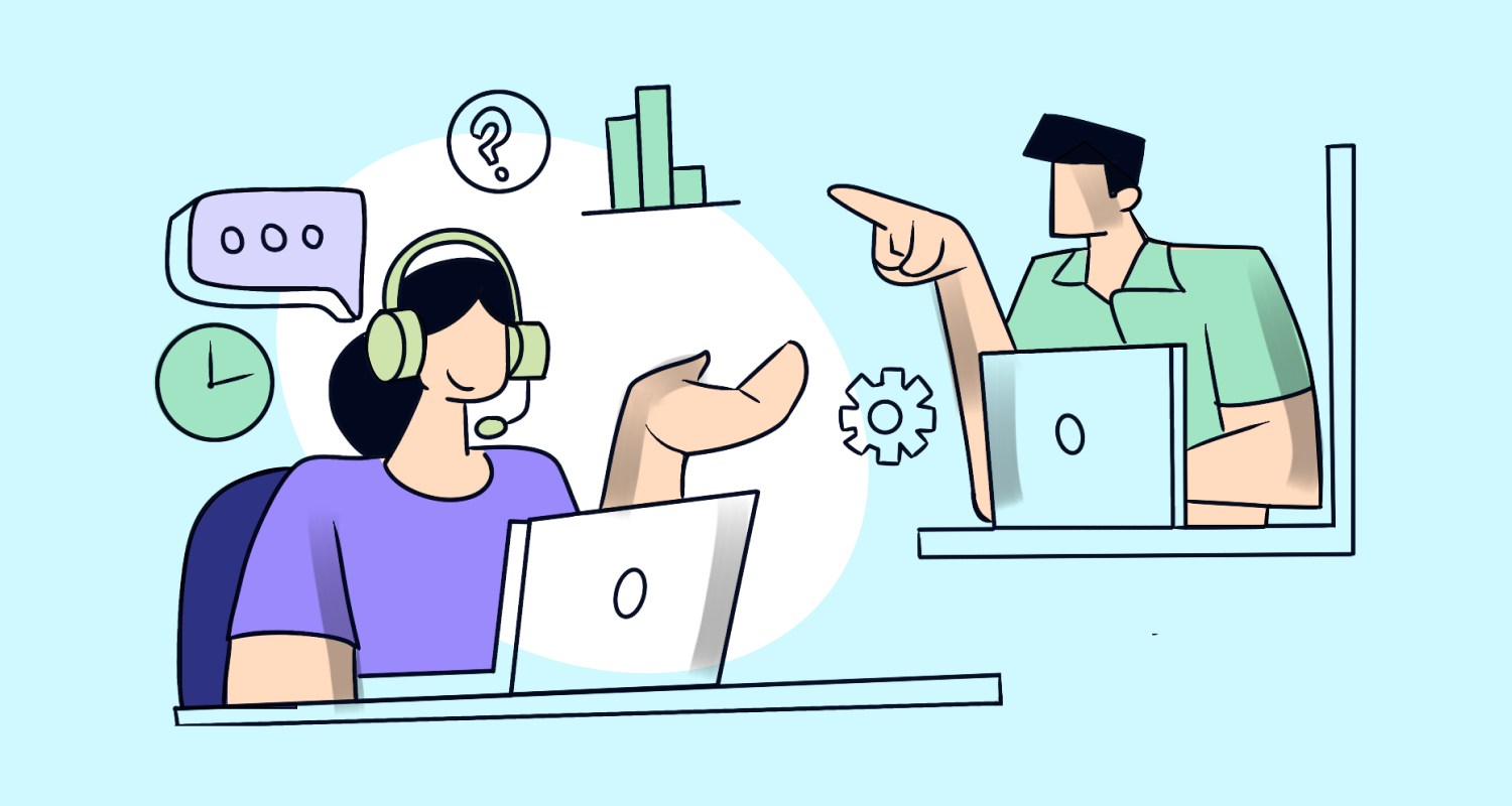 Customer support management