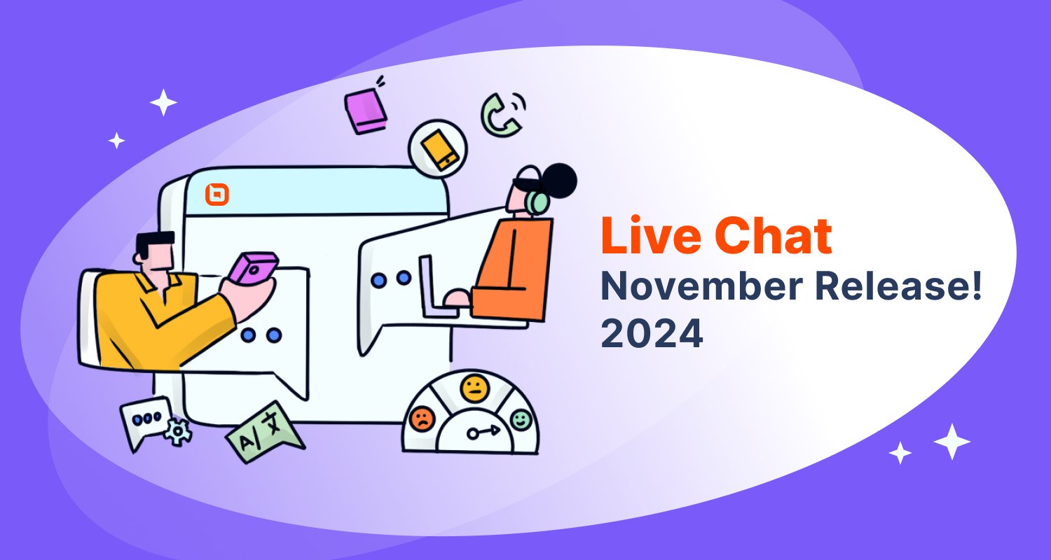 Live Chat Release: Banner image