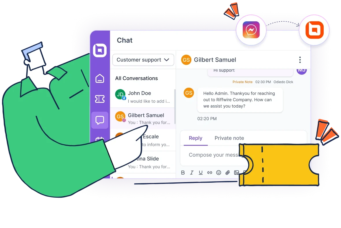 Provide instant and efficient customer service