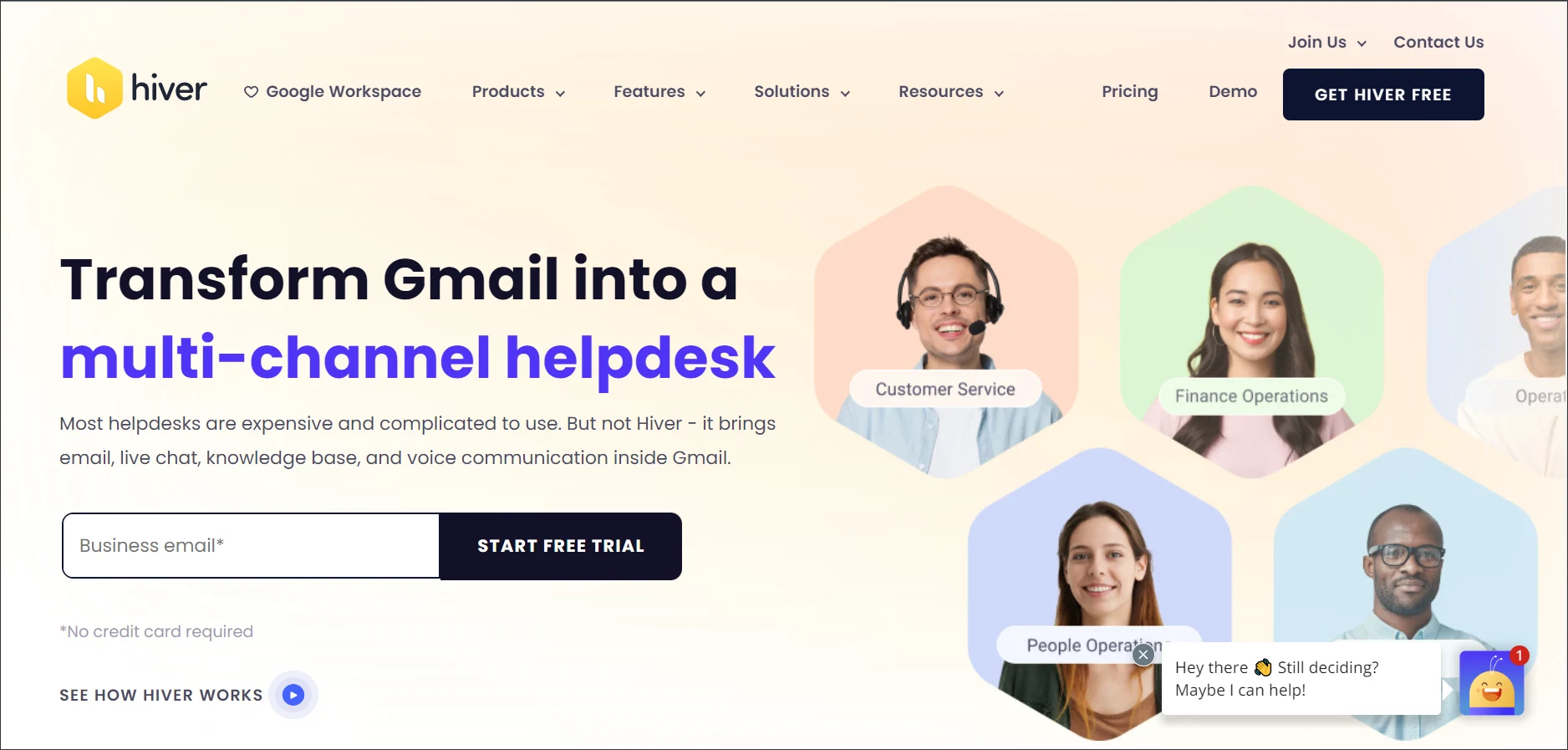 Hiver customer service software