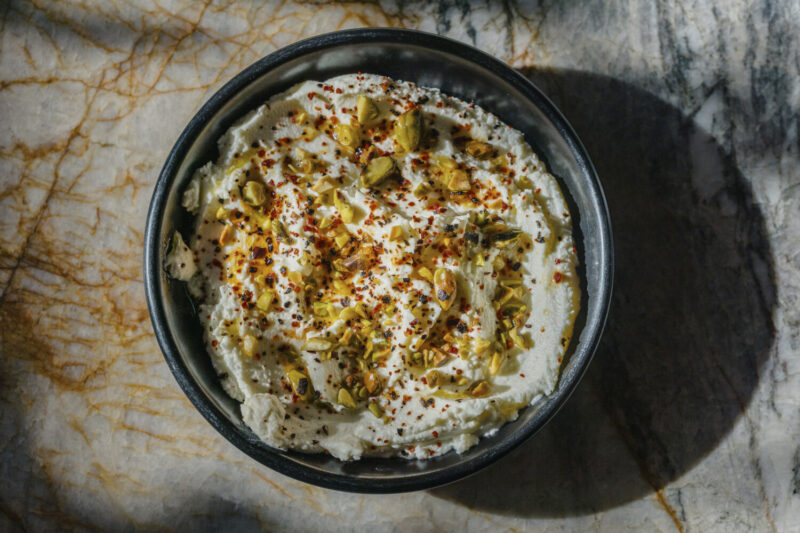 Whipped feta dip from Aba