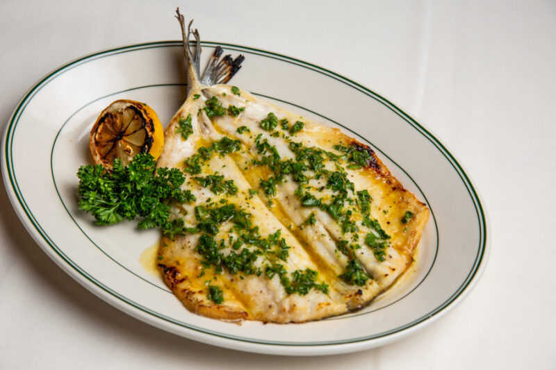 Joe's Seafood's Branzino