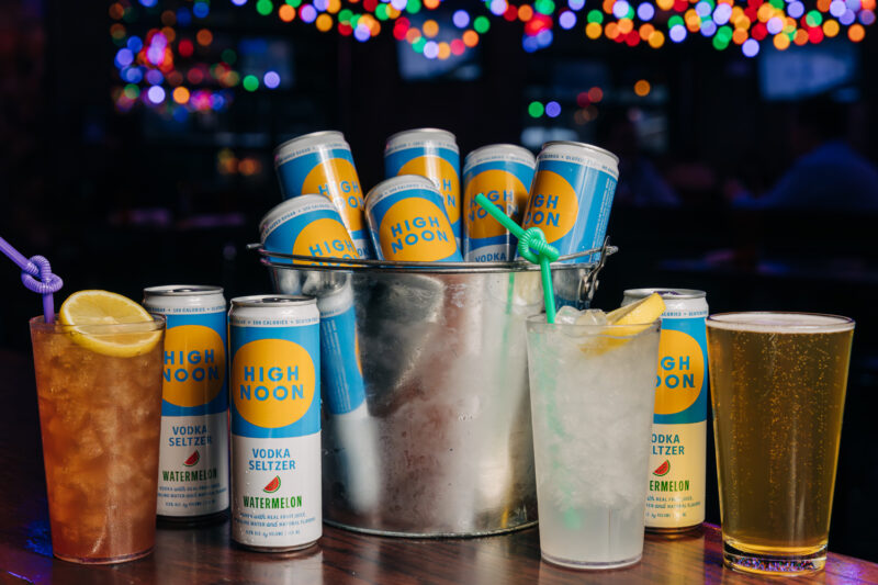 A pitcher of High Noons from Bub City