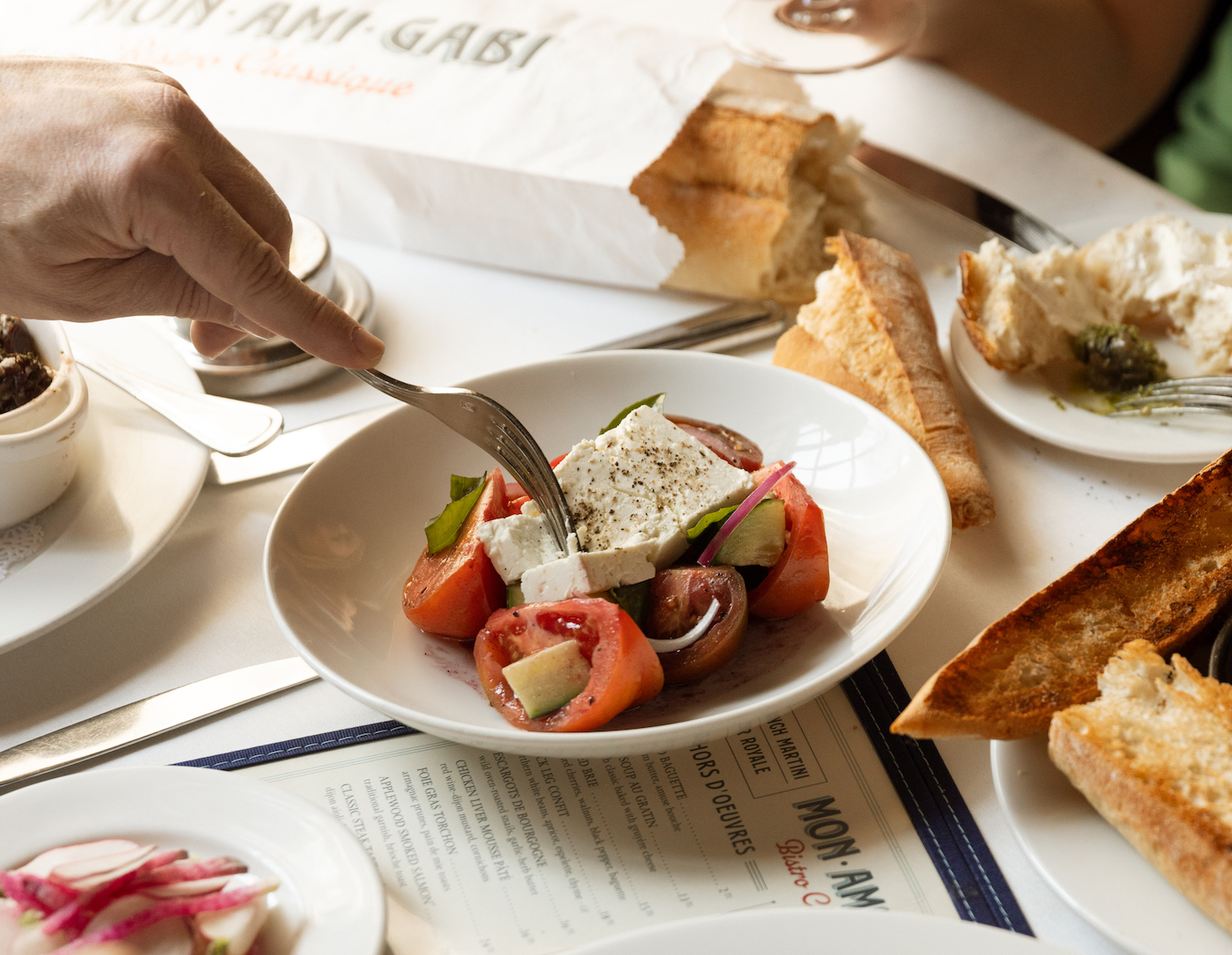 Heirloom Tomato Salad available during Las Vegas Restaurant Week.