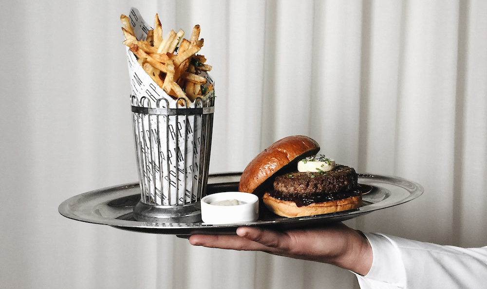 RPM Black Truffle Burger
