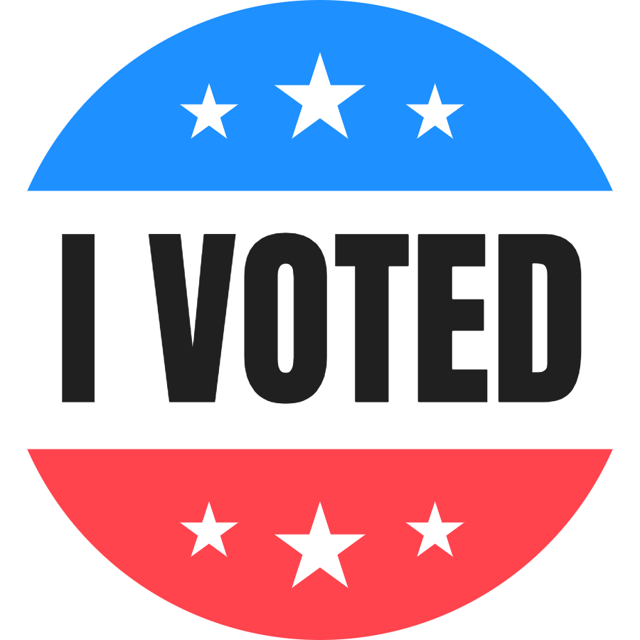 I voted